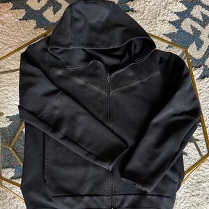 Black Zip-Up Hoodie